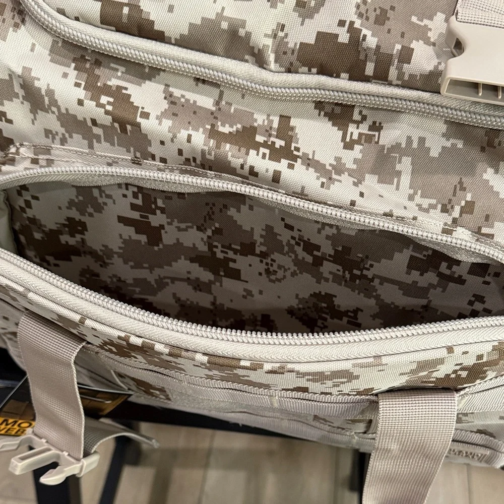 Highland Tactical - Desert Digi Camo Duffel Bag - Tan